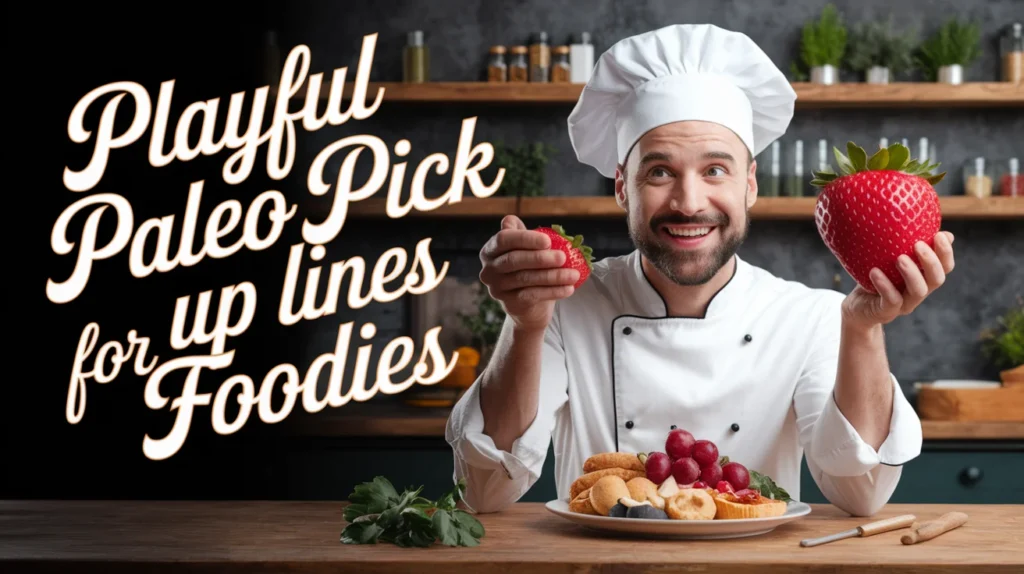 Playful Paleo Pick Up Lines for Foodies