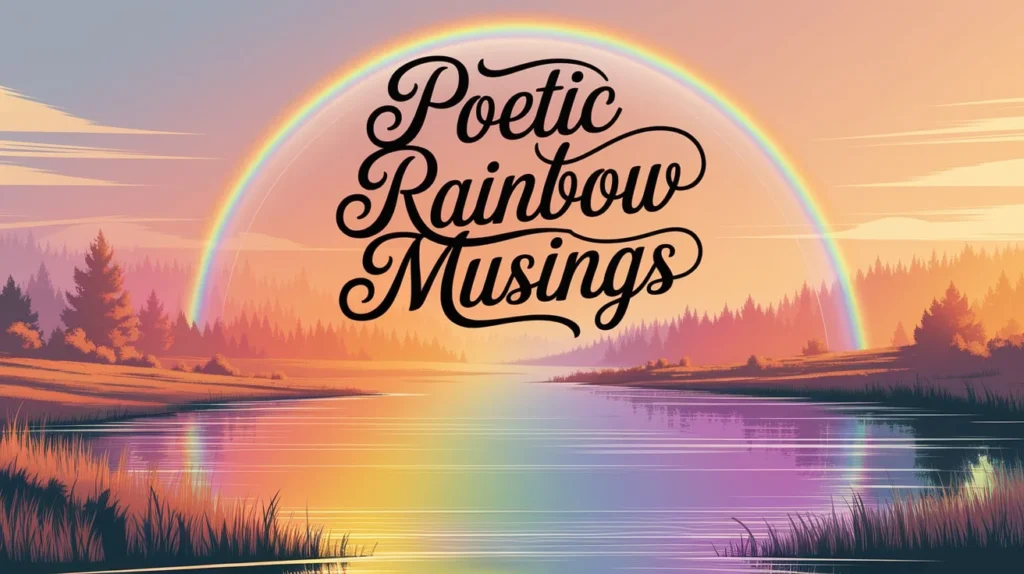 Poetic Rainbow Musings