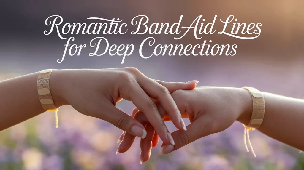 Romantic Band-Aid Lines for Deep Connections