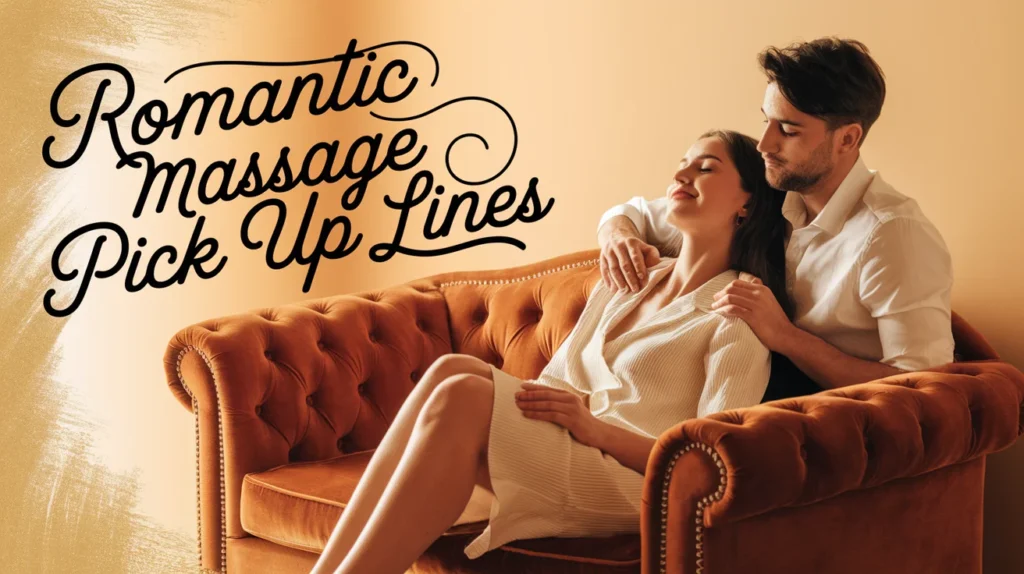 Romantic Massage Pick Up Lines