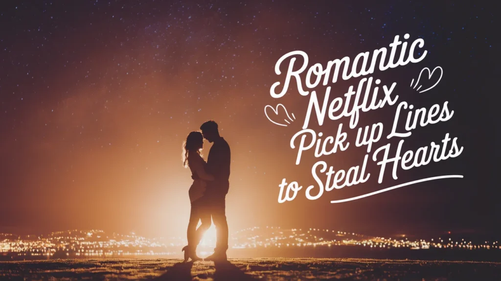 Romantic Netflix Pick Up Lines to Steal Hearts