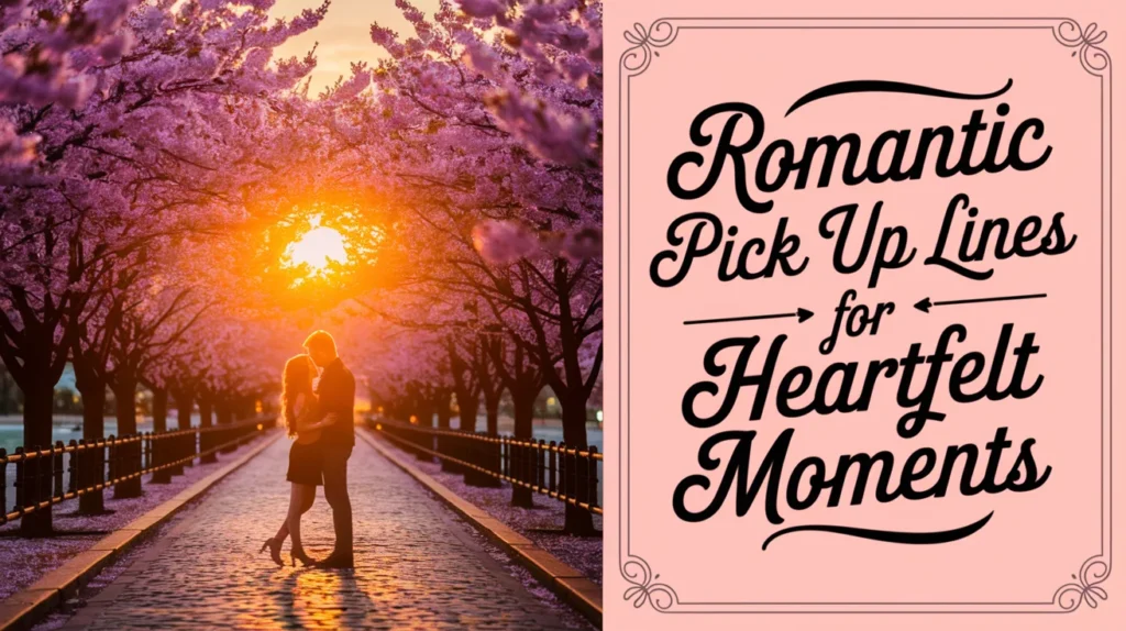 Romantic Pick Up Lines for Heartfelt Moments