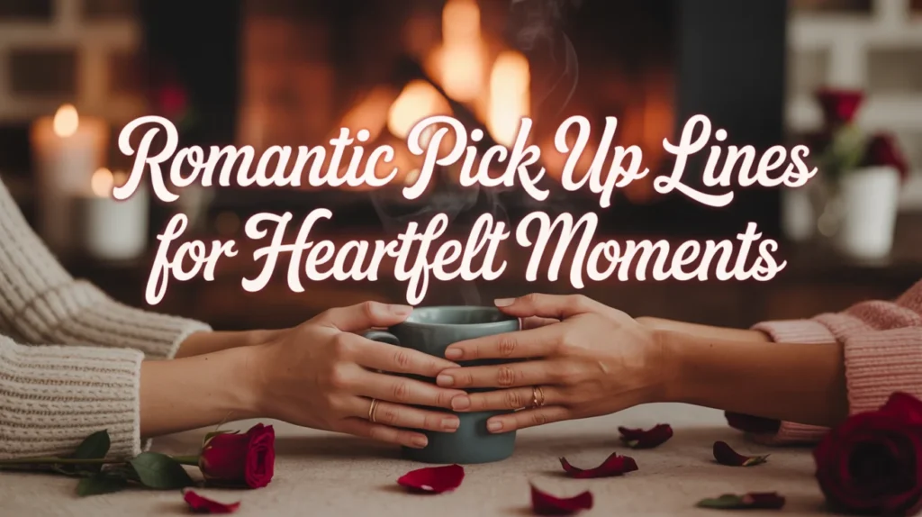 Romantic Pick Up Lines for Heartfelt Moments