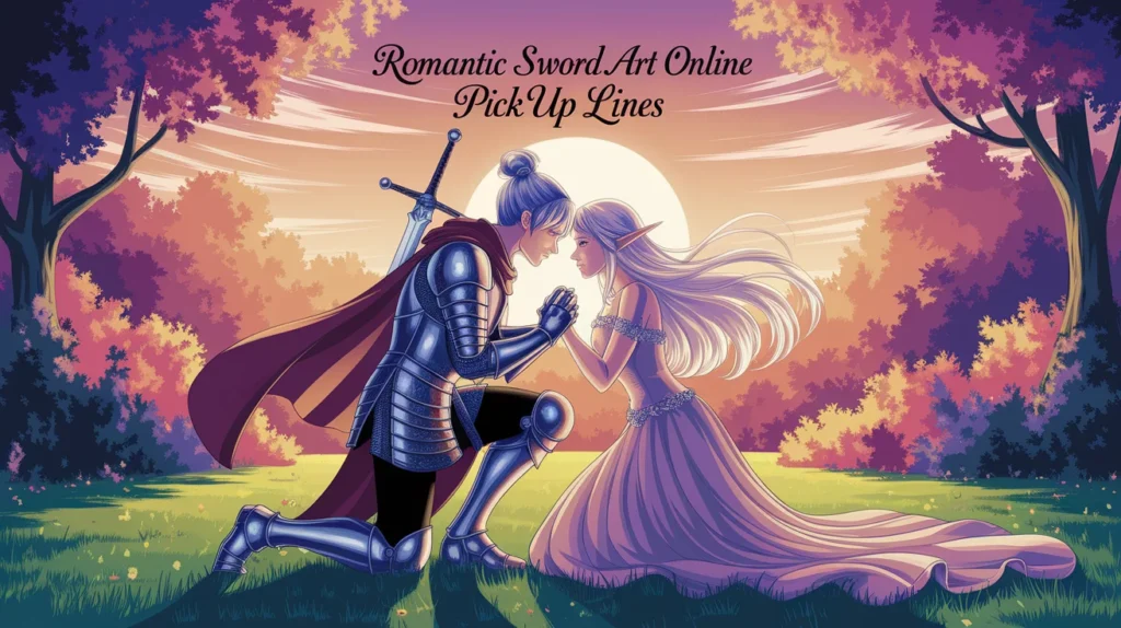 Romantic Sword Art Online Pick Up Lines