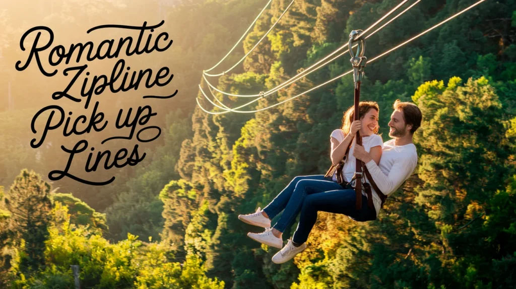 Romantic Zipline Pick Up Lines