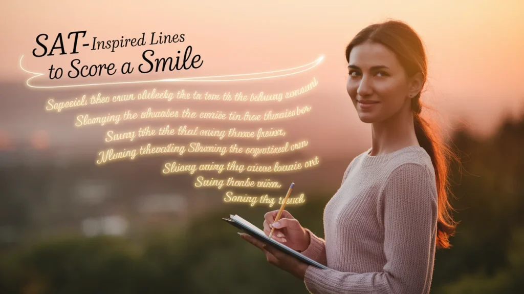 SAT-Inspired Lines to Score a Smile