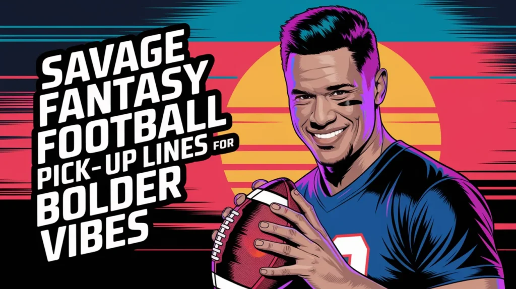 Savage Fantasy Football Pick Up Lines for Bolder Vibes