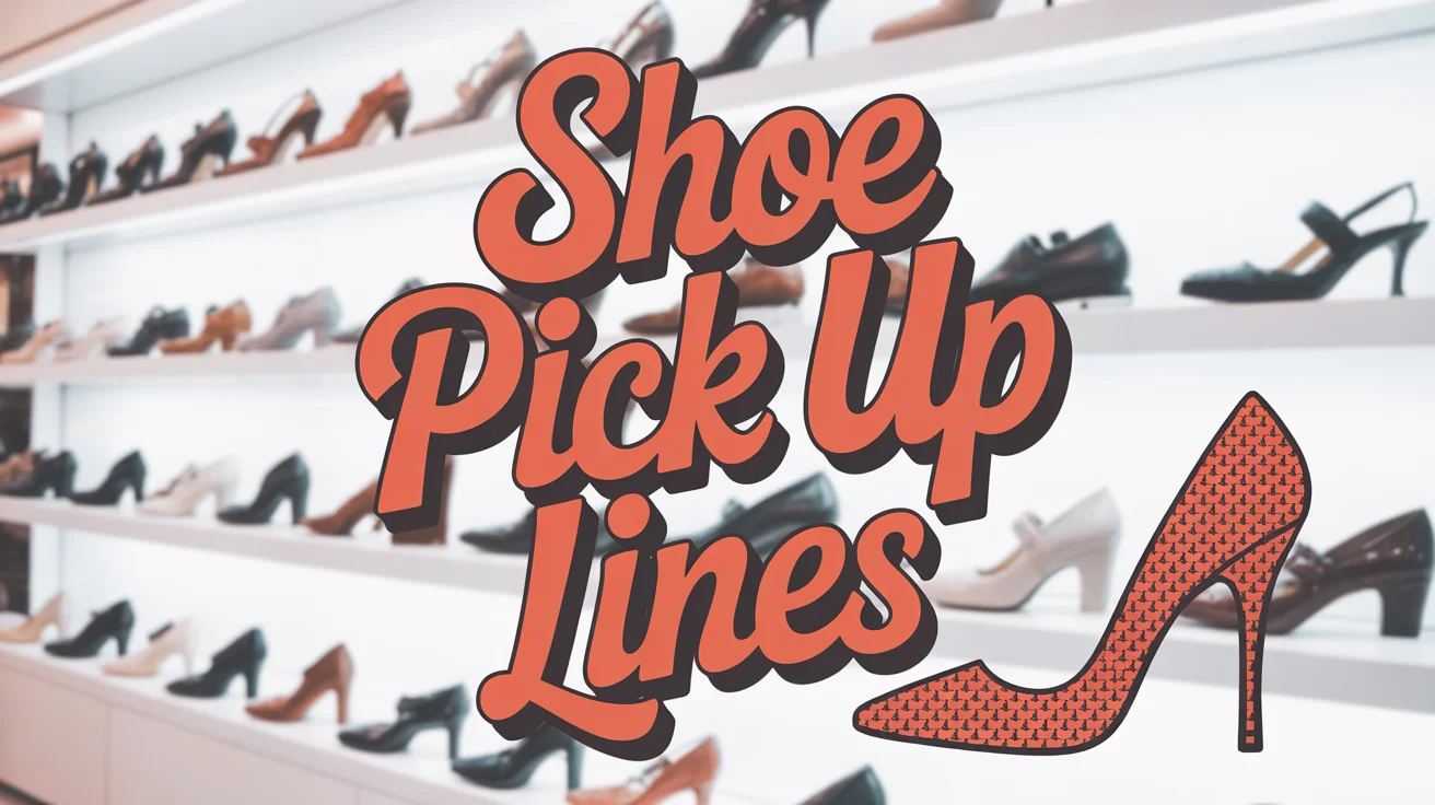 Shoe Pick Up Lines