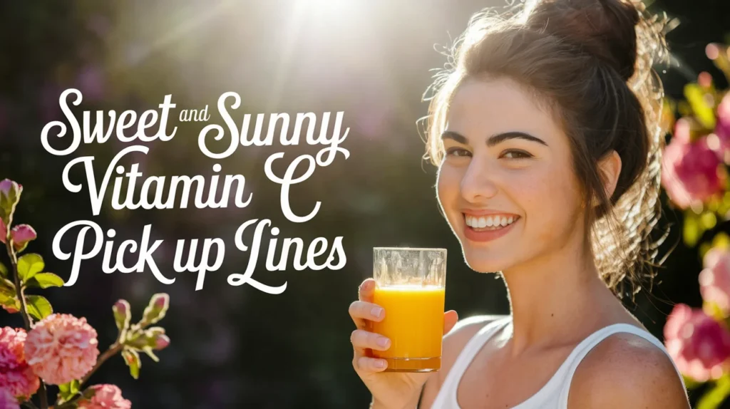 Sweet and Sunny Vitamin C Pick Up Lines