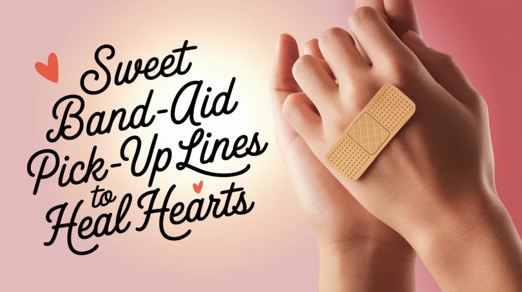 Sweet Band-Aid Pick-Up Lines to Heal Hearts