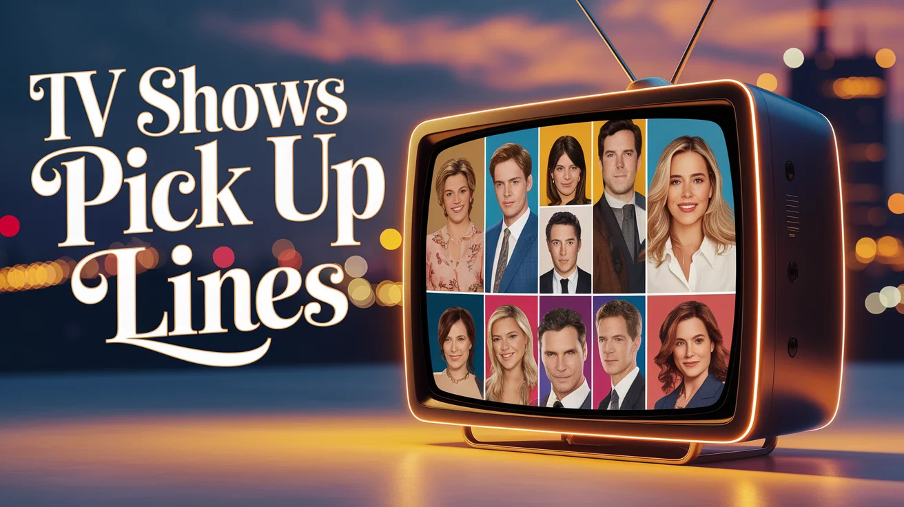 TV Shows Pick Up Lines