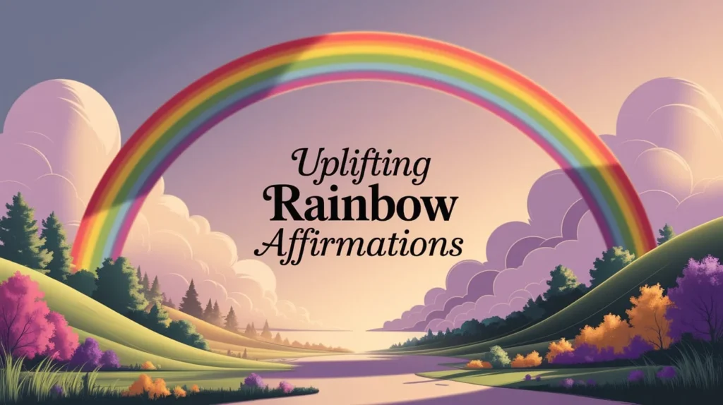 Uplifting Rainbow Affirmations
