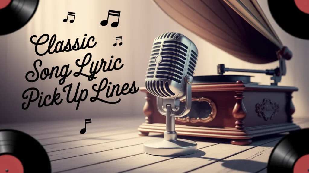 Classic Song Lyric Pick Up Lines