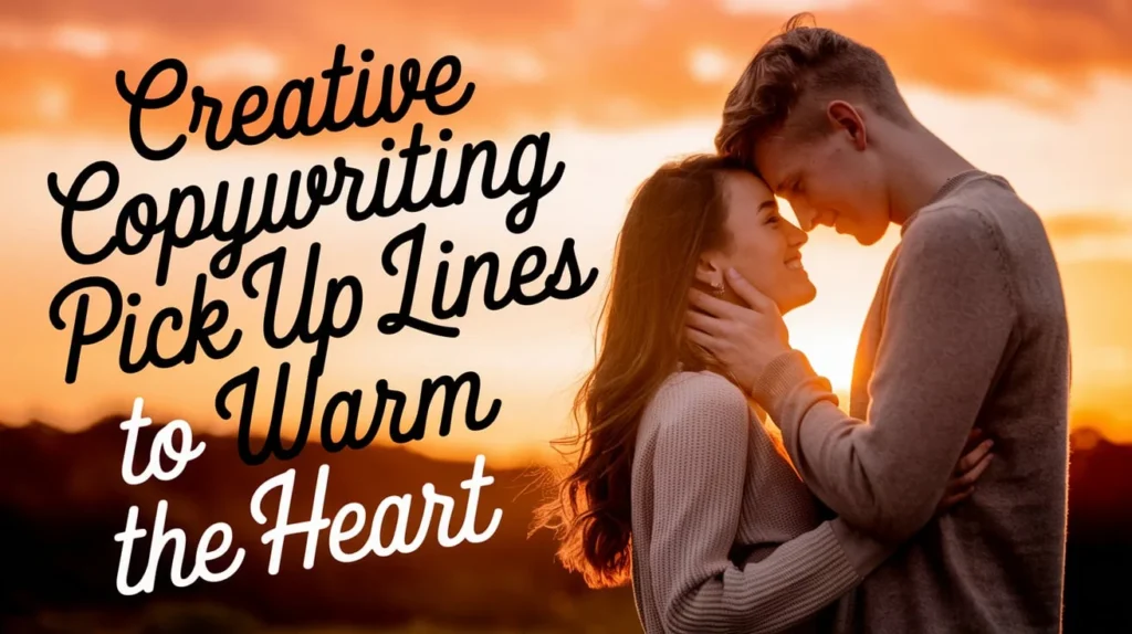 Creative Copywriting Pick Up Lines to Warm the Heart 