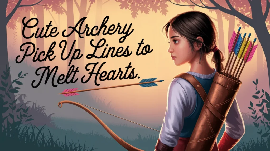 Cute Archery Pick Up Lines to Melt Hearts