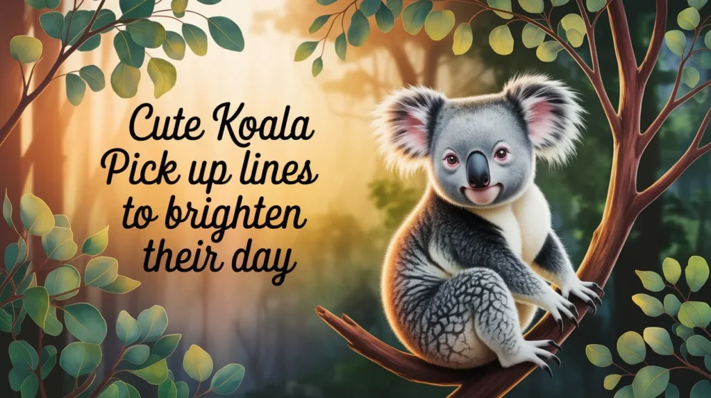 Cute Koala Pick Up Lines to Brighten Their Day
