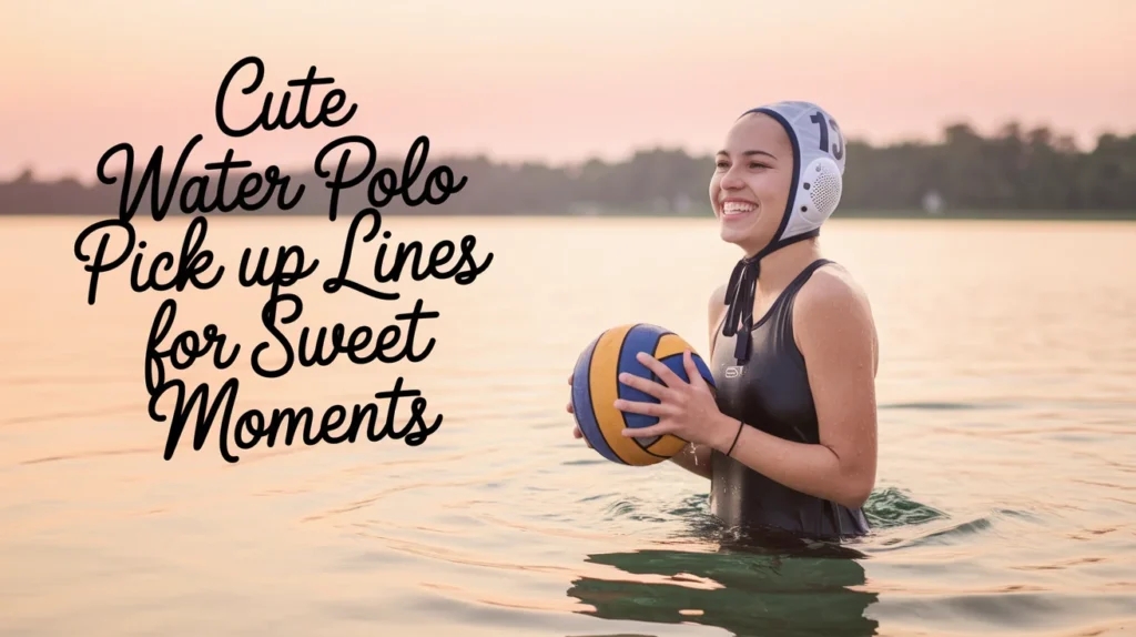 Cute Water Polo Pick Up Lines for Sweet Moments