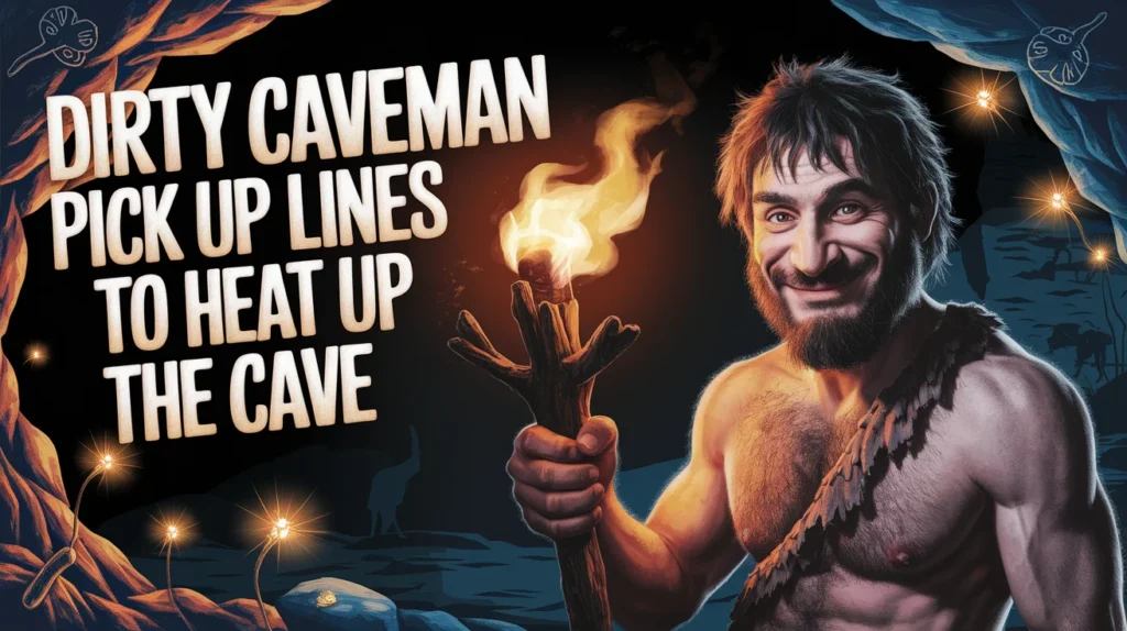 Dirty Caveman Pick Up Lines to Heat Up the Cave
