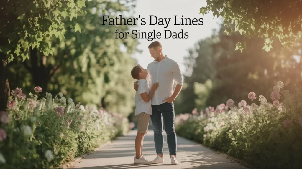 Father’s Day Lines for Single Dads