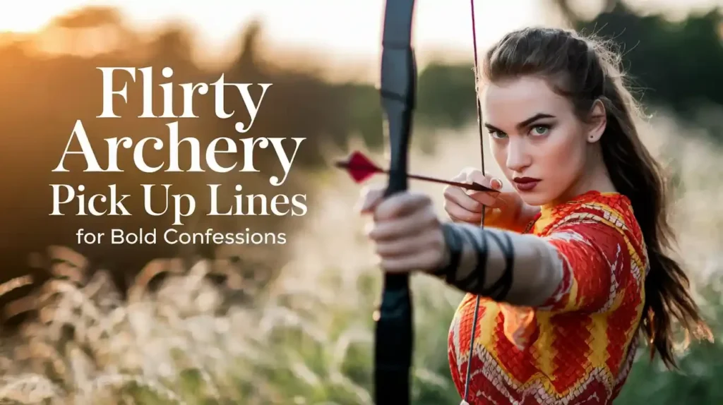 Flirty Archery Pick Up Lines for Bold Confessions