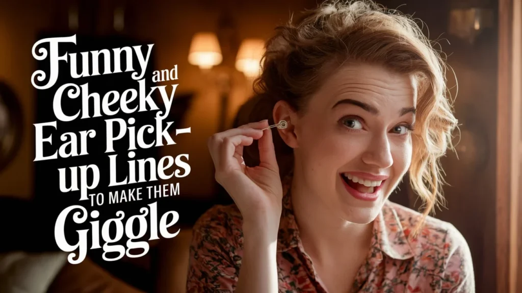 Funny and Cheeky Ear Pick-Up Lines to Make Them Giggle