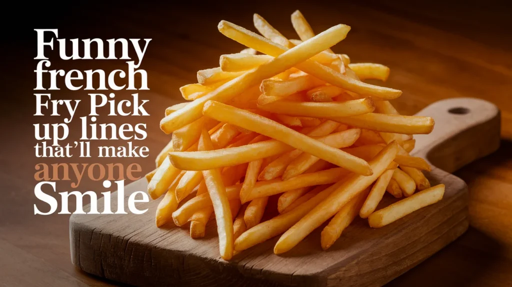 Funny French Fry Pick Up Lines That’ll Make Anyone Smile