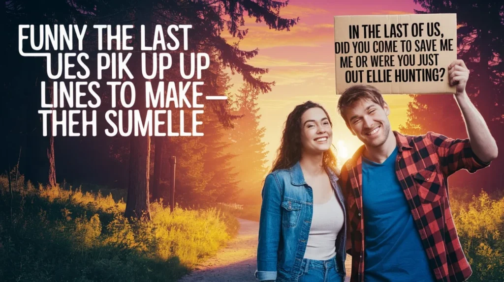 Funny The Last of Us Pick Up Lines to Make Them Smile
