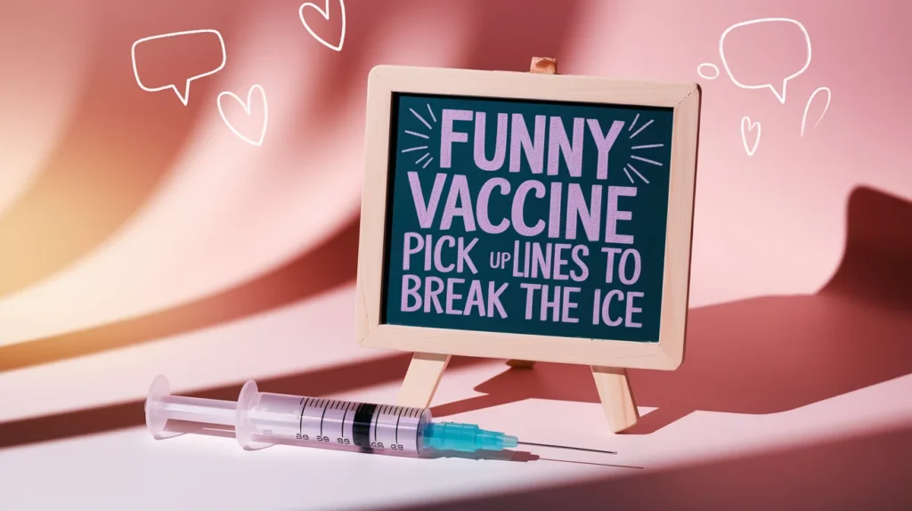 Funny Vaccine Pick Up Lines to Break the Ice