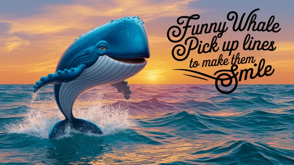 Funny Whale Pick Up Lines to Make Them Smile
