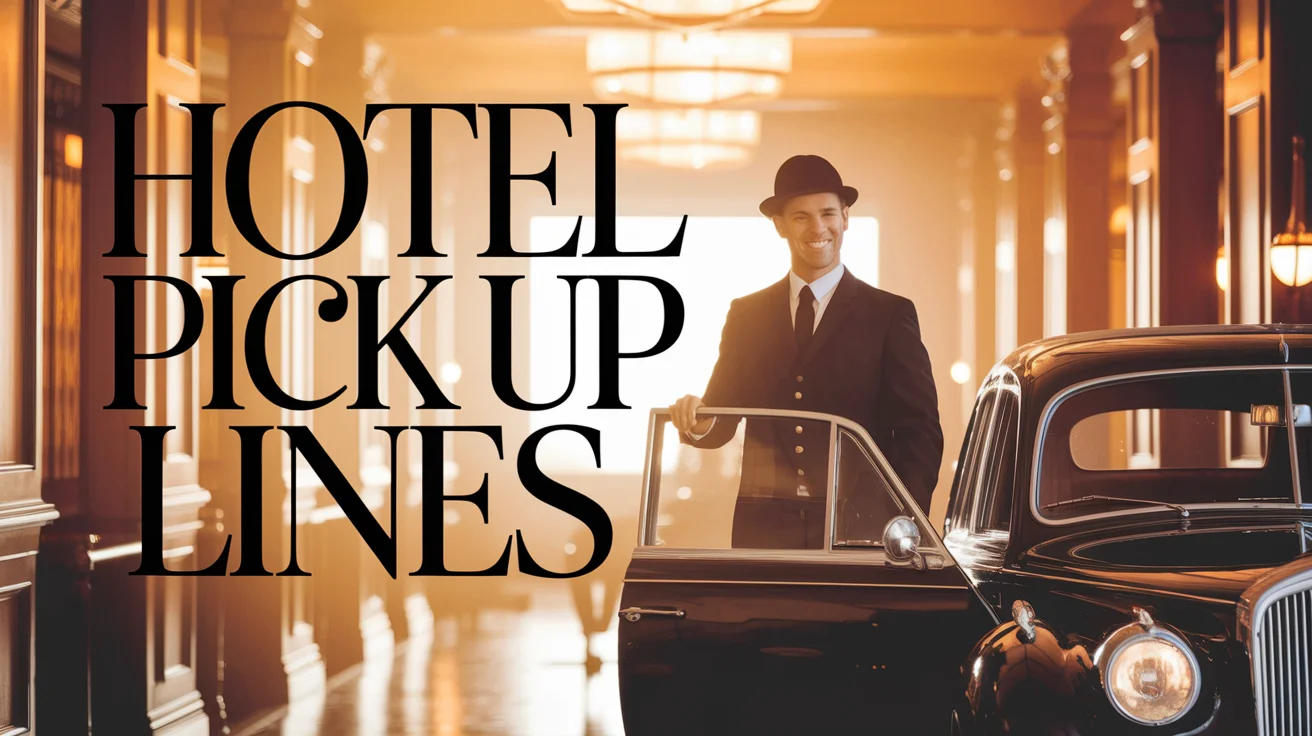 Hotel Pick Up Lines