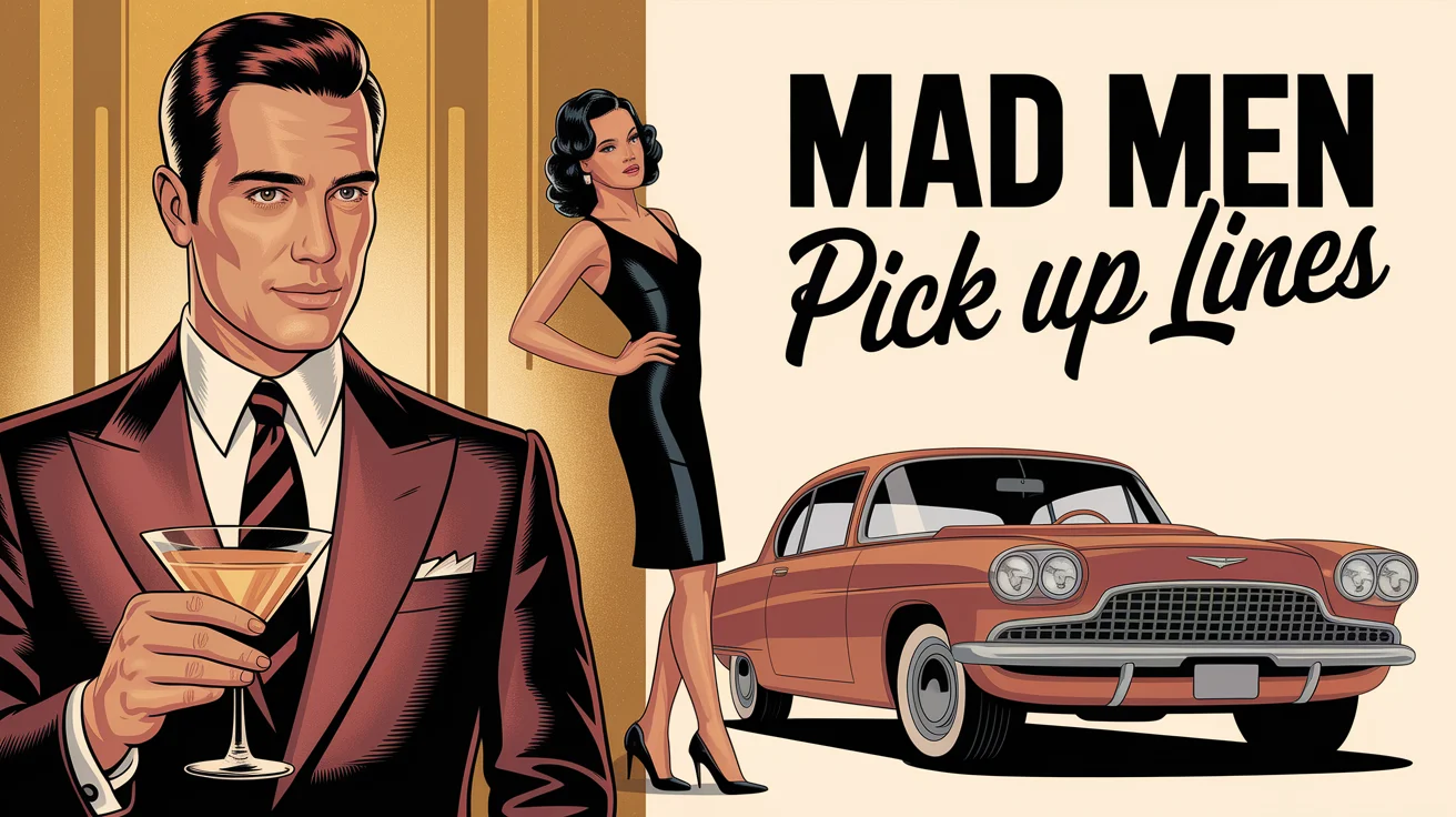 Mad Men Pick Up Lines