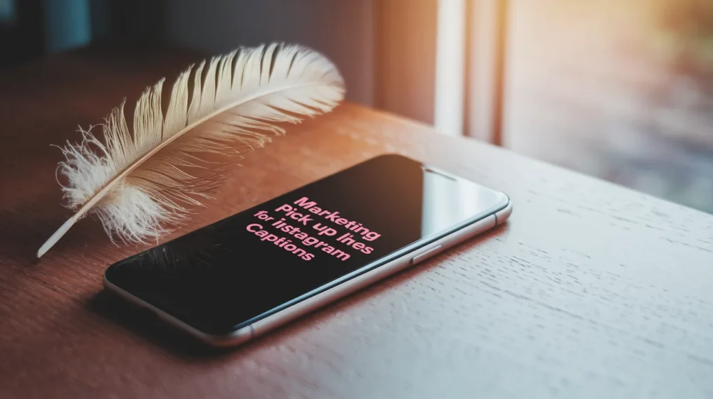 Marketing Pick Up Lines for Instagram Captions 