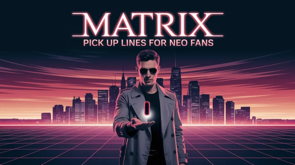 Matrix Pick Up Lines for Neo Fans