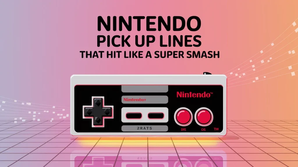 Nintendo Pick Up Lines That Hit Like a Super Smash