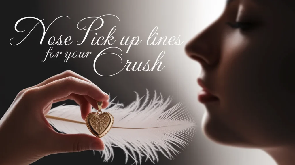 Nose Pick Up Lines for Your Crush