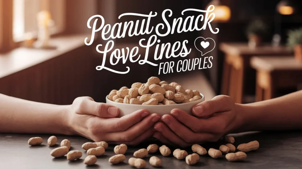 Peanut Snack Love Lines For Couples
