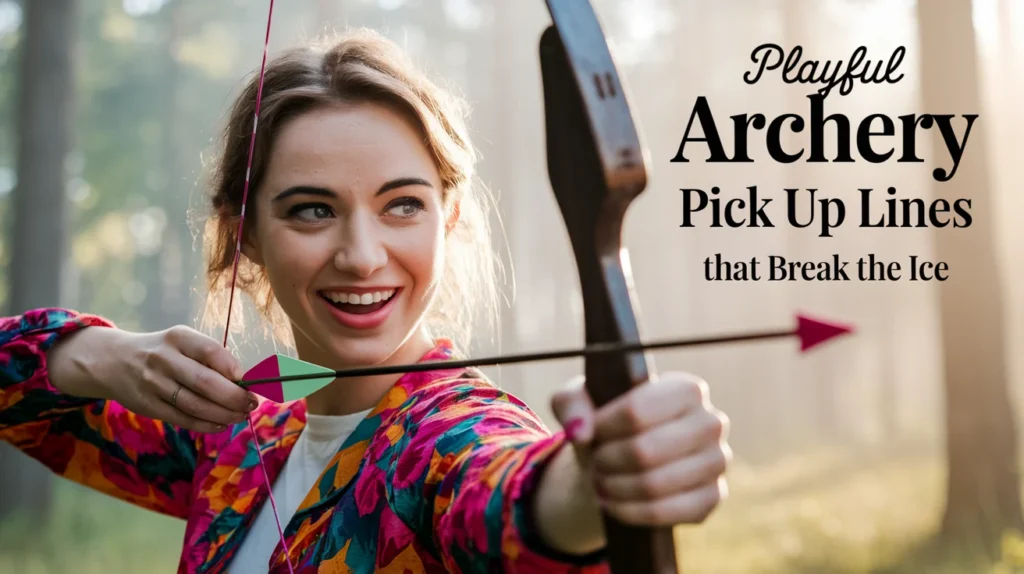 Playful Archery Pick Up Lines That Break the Ice
