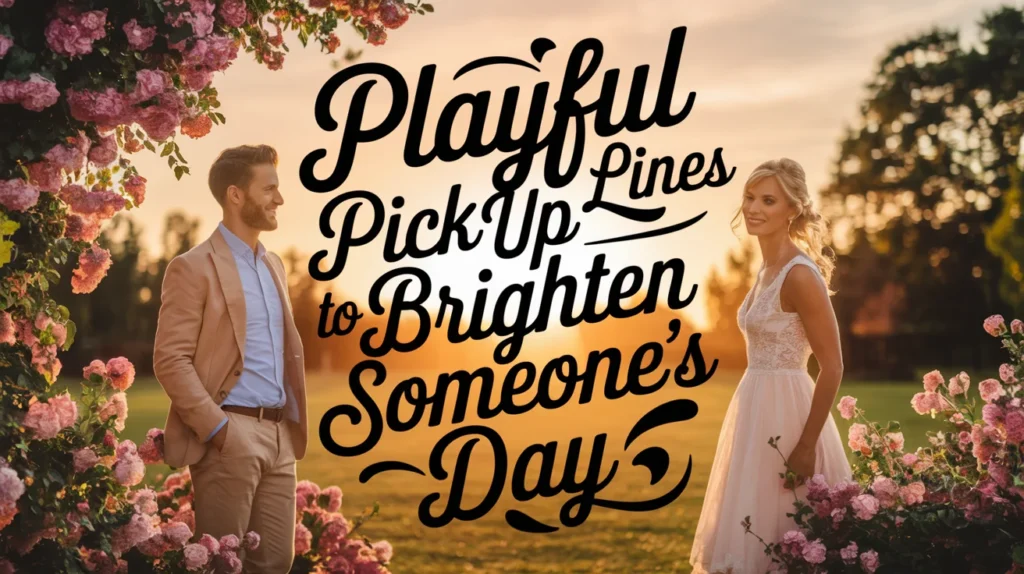 Playful Pick Up Lines to Brighten Someone’s Day