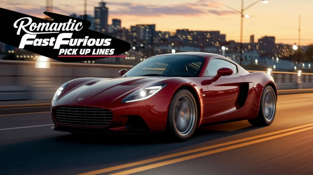 Romantic Fast & Furious Pick Up Lines