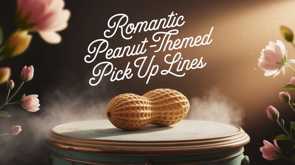 Romantic Peanut-Themed Pick Up Lines