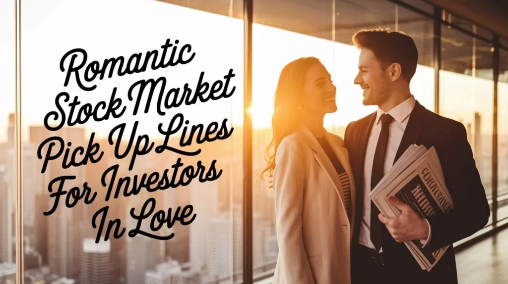 Romantic Stock Market Pick Up Lines for Investors in Love