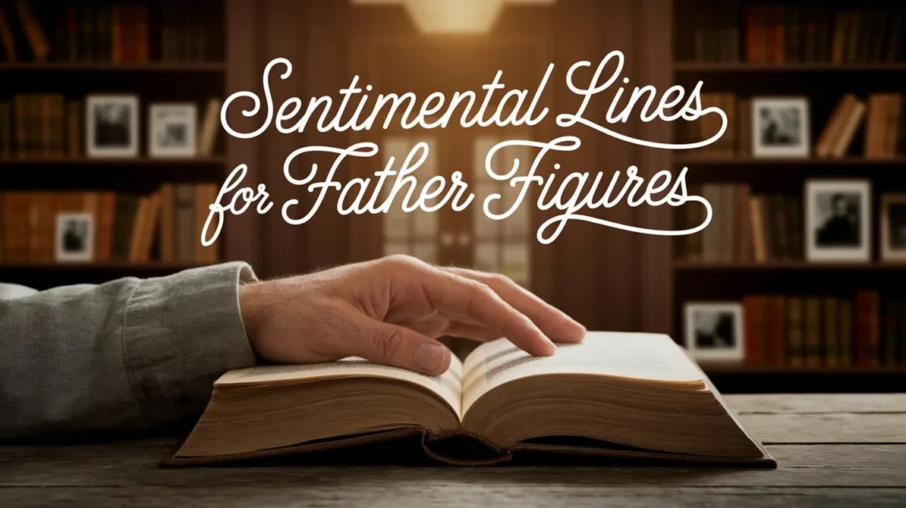 Sentimental Lines for Father Figures