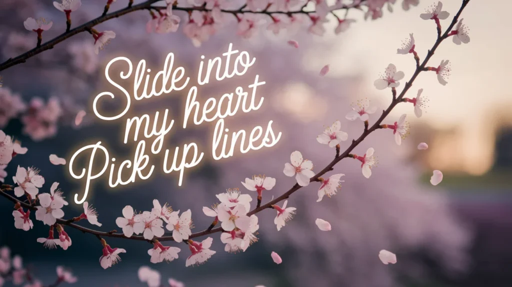 Slide Into My Heart Pick Up Lines
