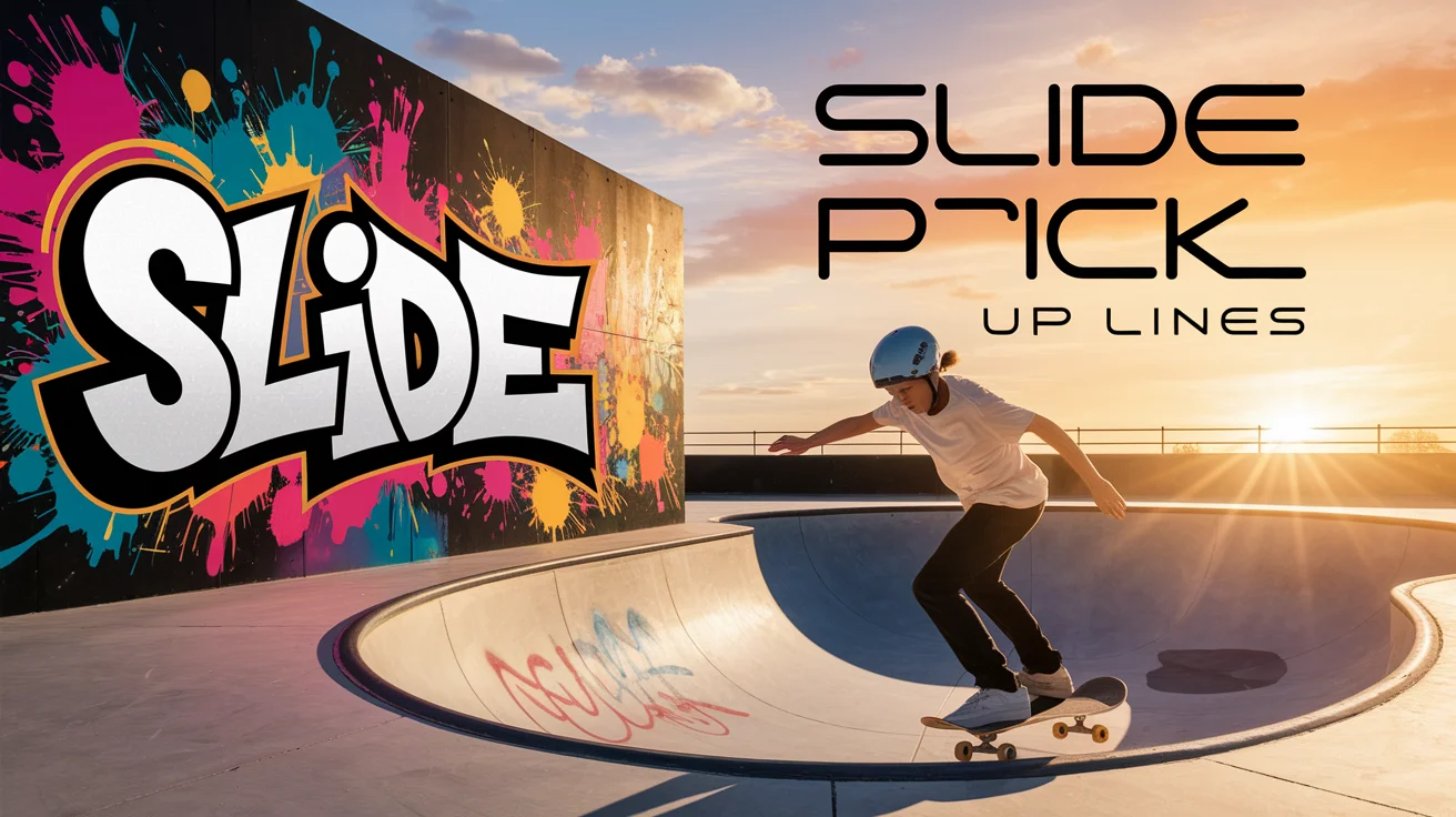 Slide Pick Up Lines