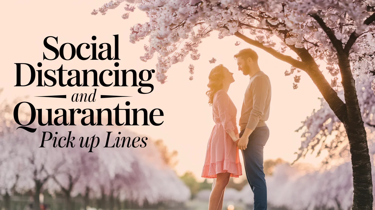Social Distancing and Quarantine Pick Up Lines