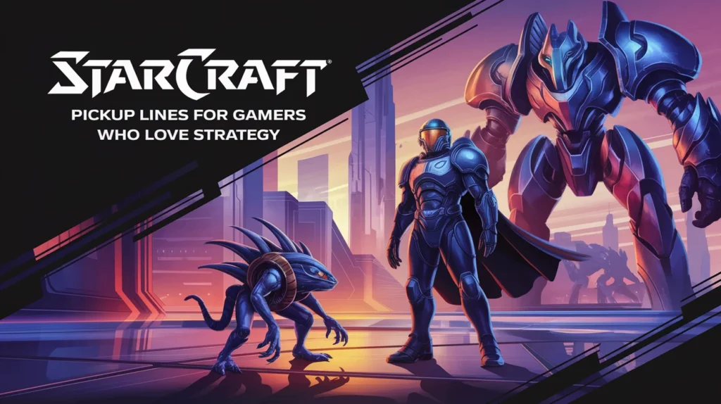 Starcraft Pickup Lines For Gamers Who Love Strategy