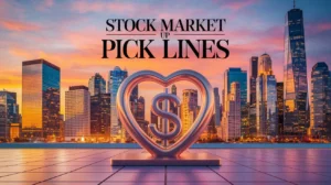 Stock Market Pick Up Lines