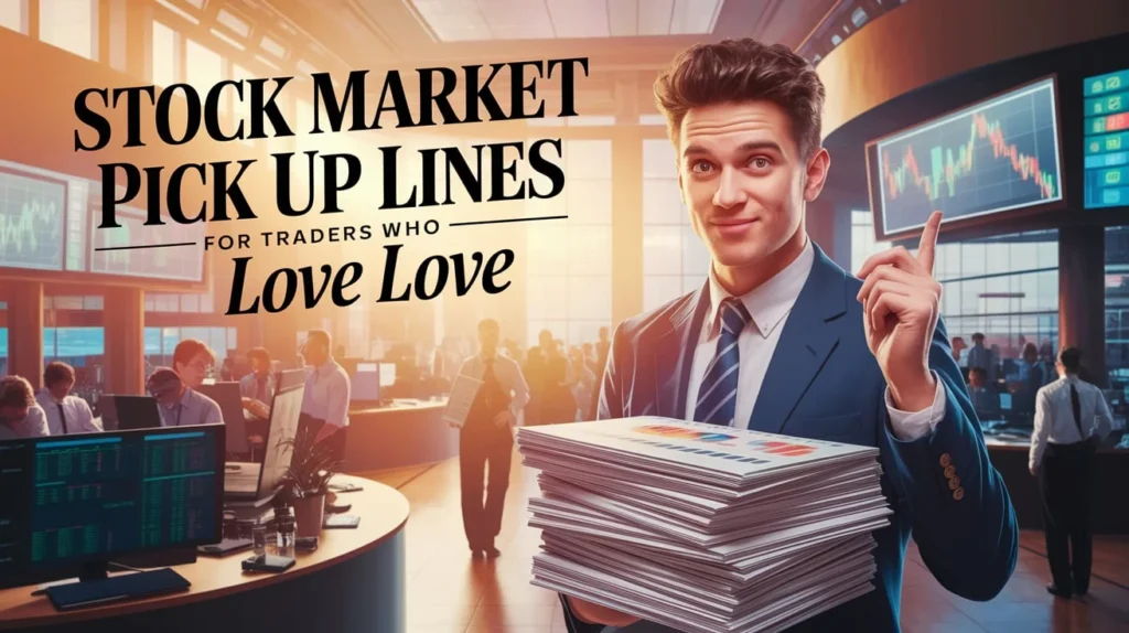Stock Market Pick Up Lines for Traders Who Love Love