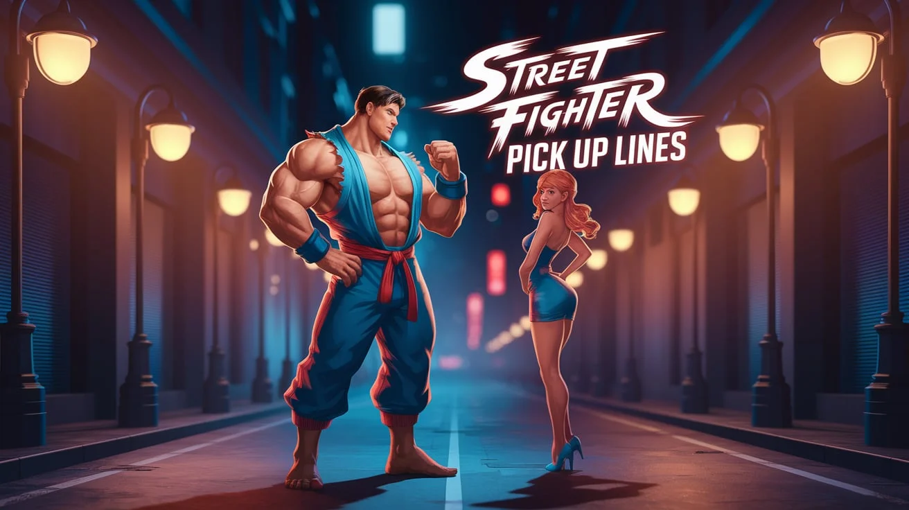 Street Fighter Pick Up Lines