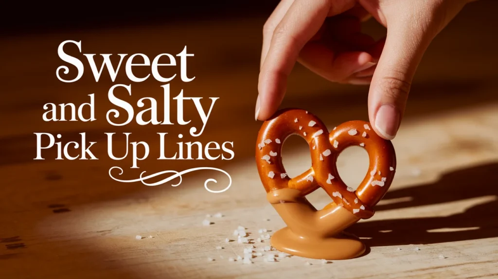 Sweet and Salty Pick Up Lines